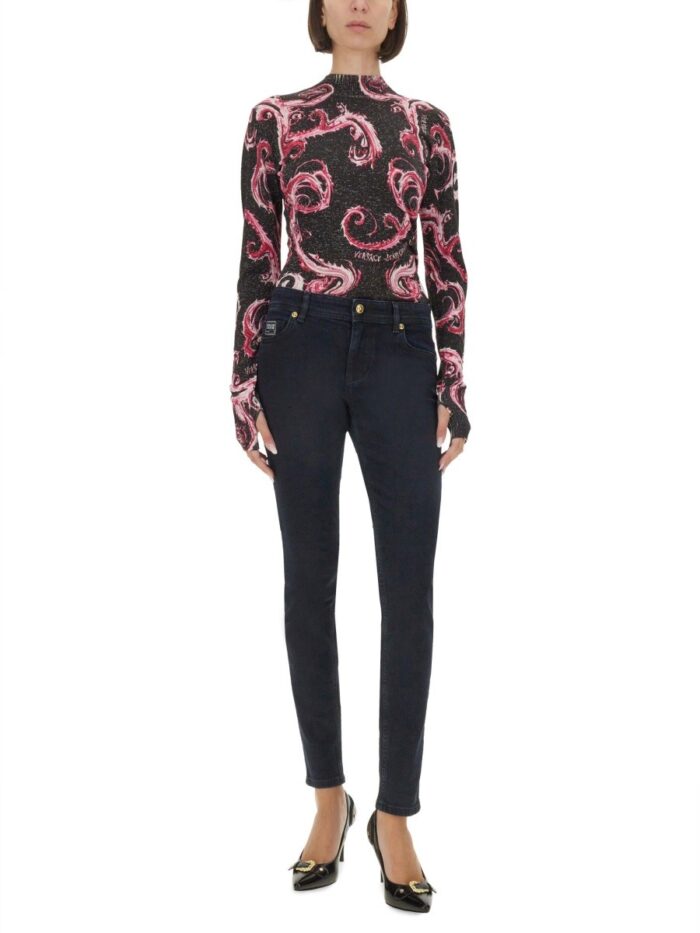 Versace Jeans Couture LUREX KNIT T-SHIRT