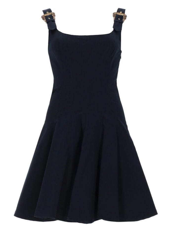 Versace Jeans Couture MINI ABITO CON FIBBIE "BAROQUE"