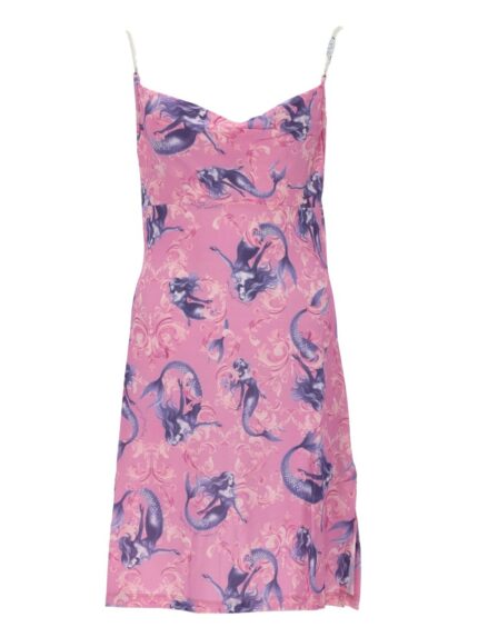 Versace Jeans Couture MINI ABITO IN RASO