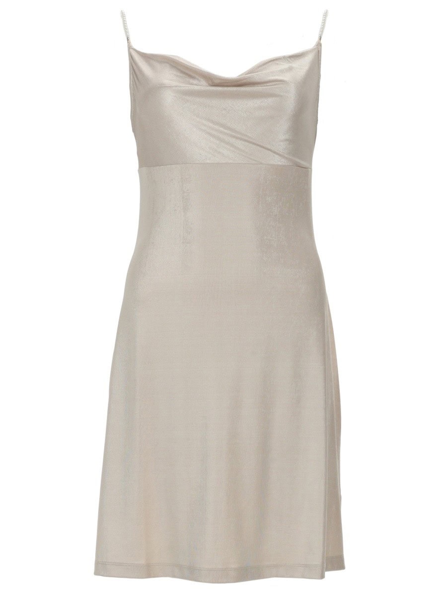 Versace Jeans Couture MINI ABITO IN RASO