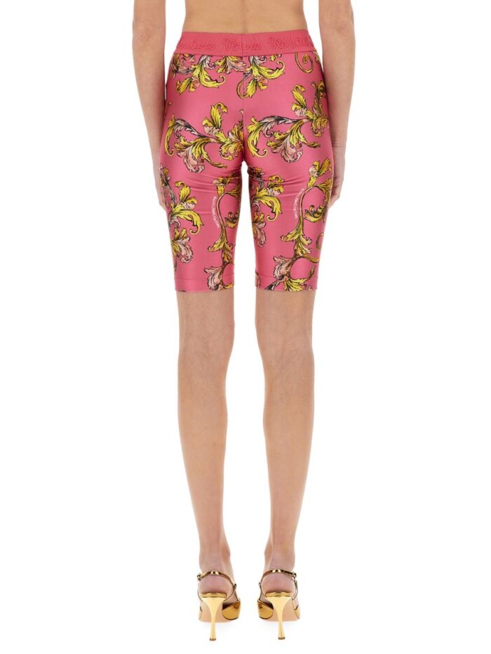 Versace Jeans Couture "OUTLINE BAROQUE" CYCLING SHORTS