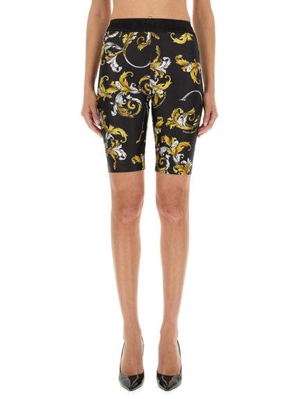 Versace Jeans Couture "OUTLINE BAROQUE" CYCLING SHORTS