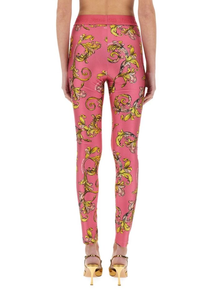 Versace Jeans Couture "OUTLINE BAROQUE" LEGGINGS