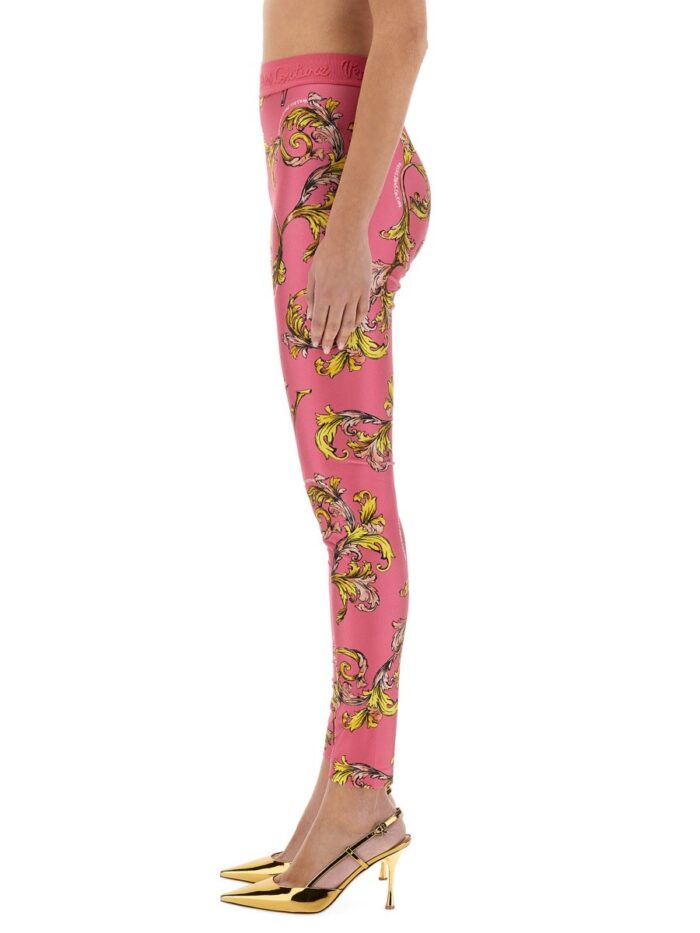 Versace Jeans Couture "OUTLINE BAROQUE" LEGGINGS