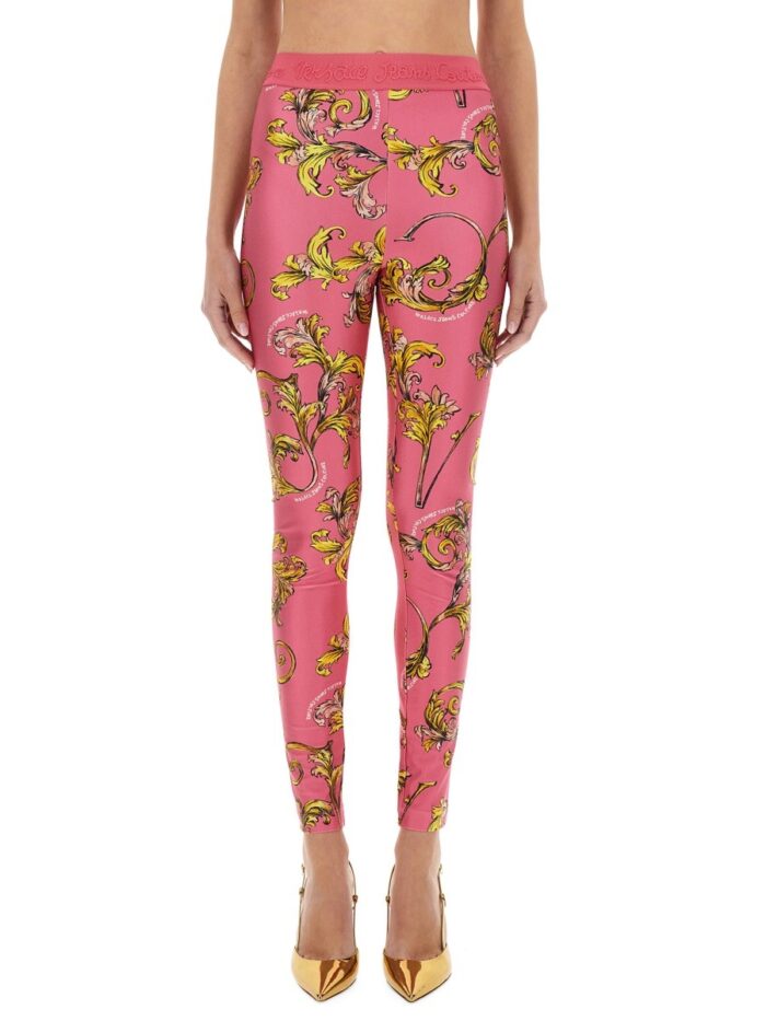 Versace Jeans Couture "OUTLINE BAROQUE" LEGGINGS