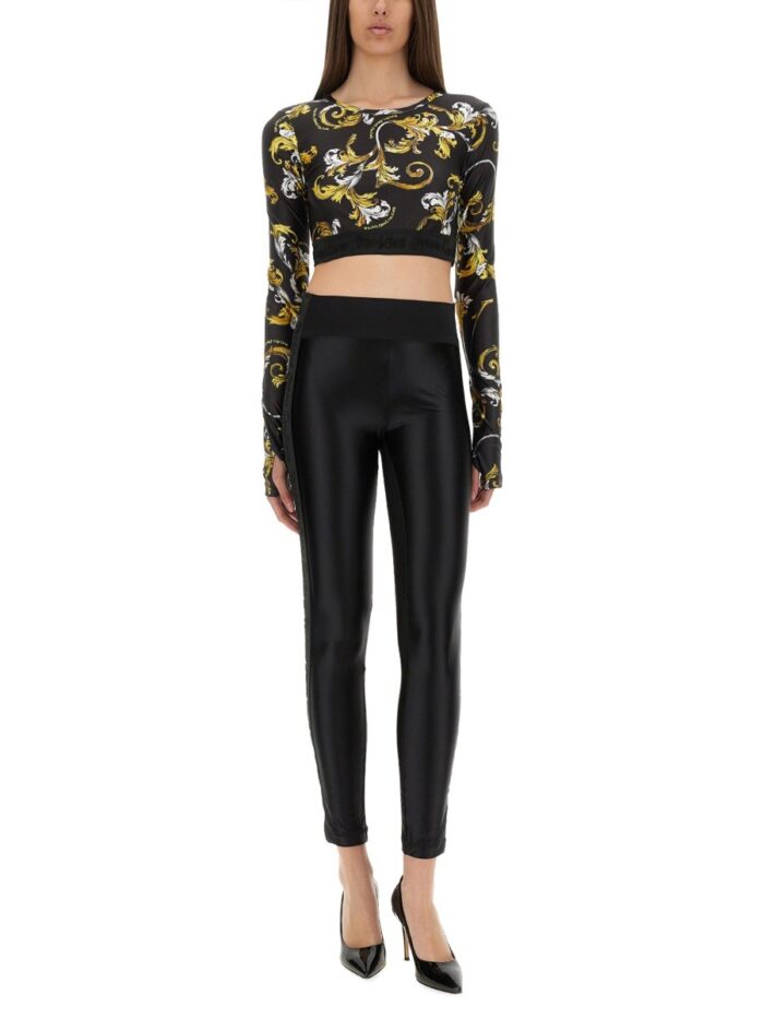 Versace Jeans Couture "OUTLINE BAROQUE" SHORT TOP