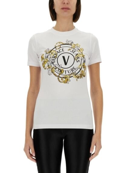 Versace Jeans Couture "OUTLINE BAROQUE" T-SHIRT