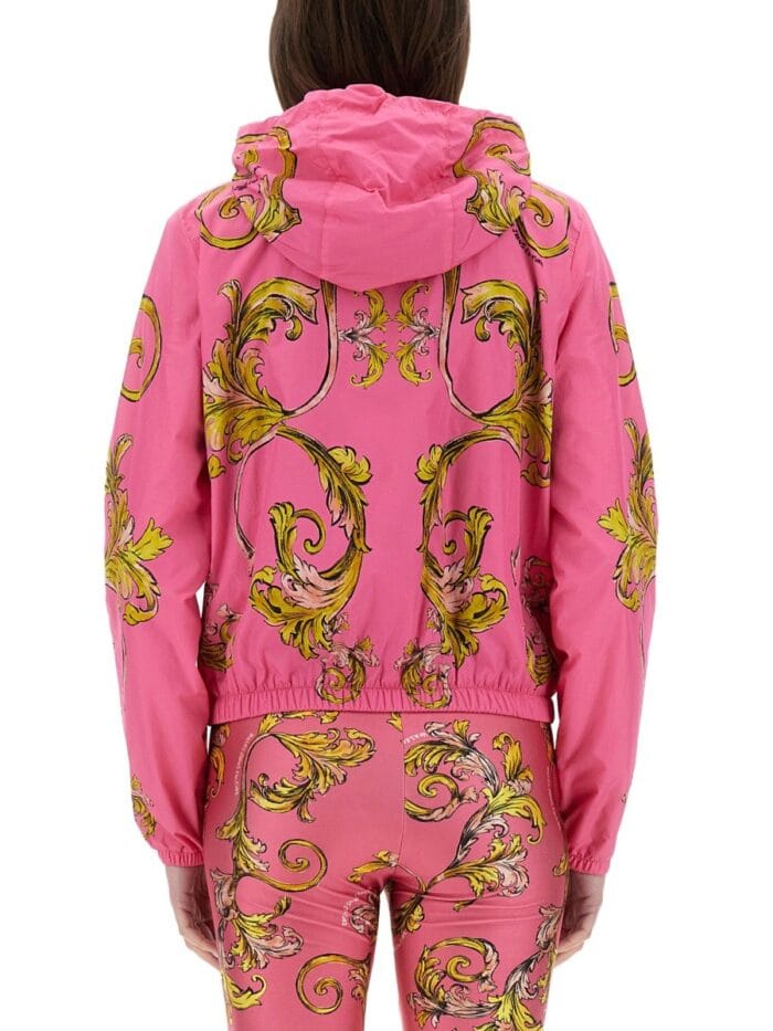 Versace Jeans Couture "OUTLINE BAROQUE" WINDBREAKER