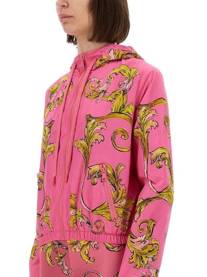Versace Jeans Couture "OUTLINE BAROQUE" WINDBREAKER