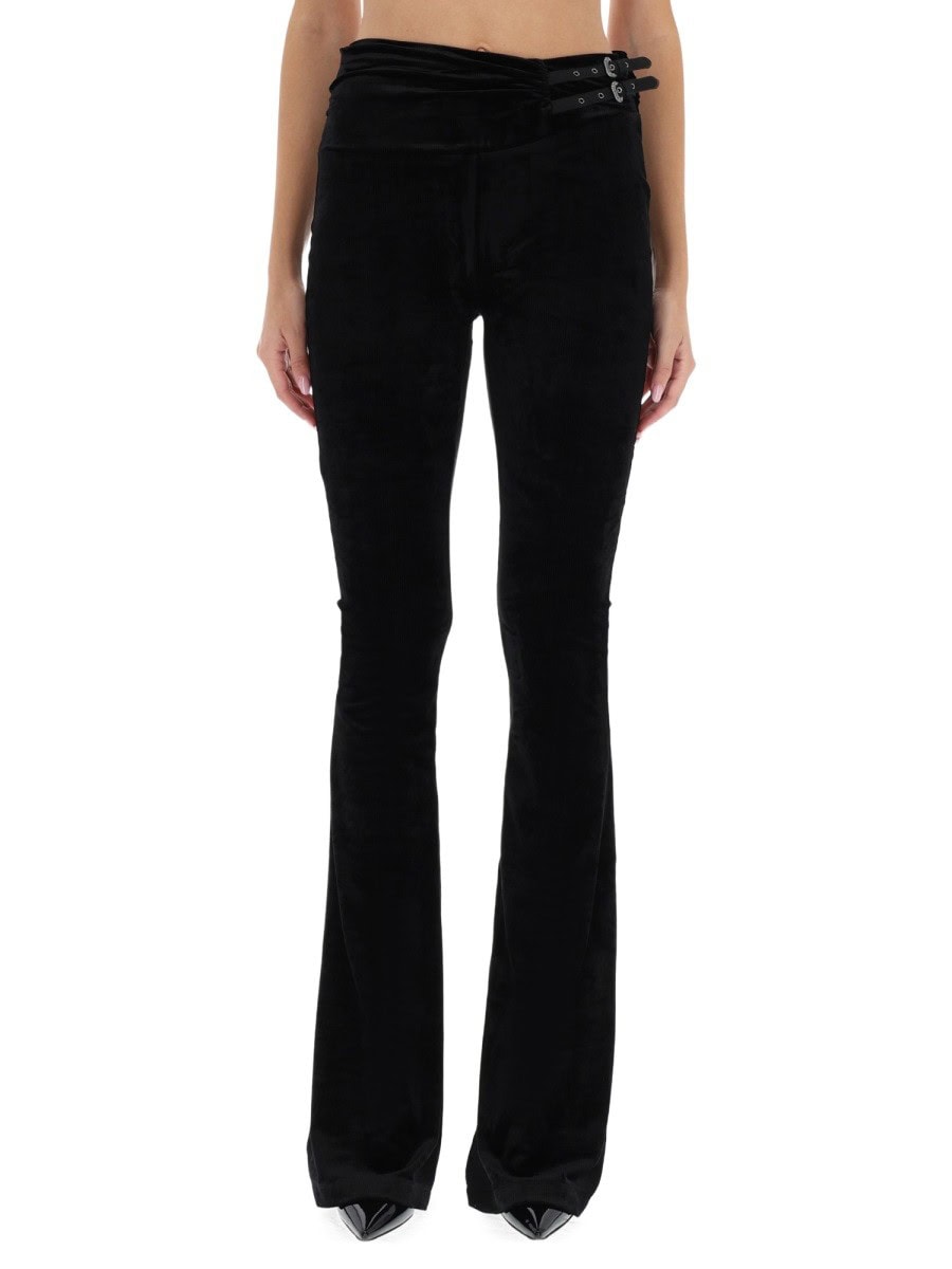 Versace Jeans Couture PANTS WITH BUCKLE DETAIL