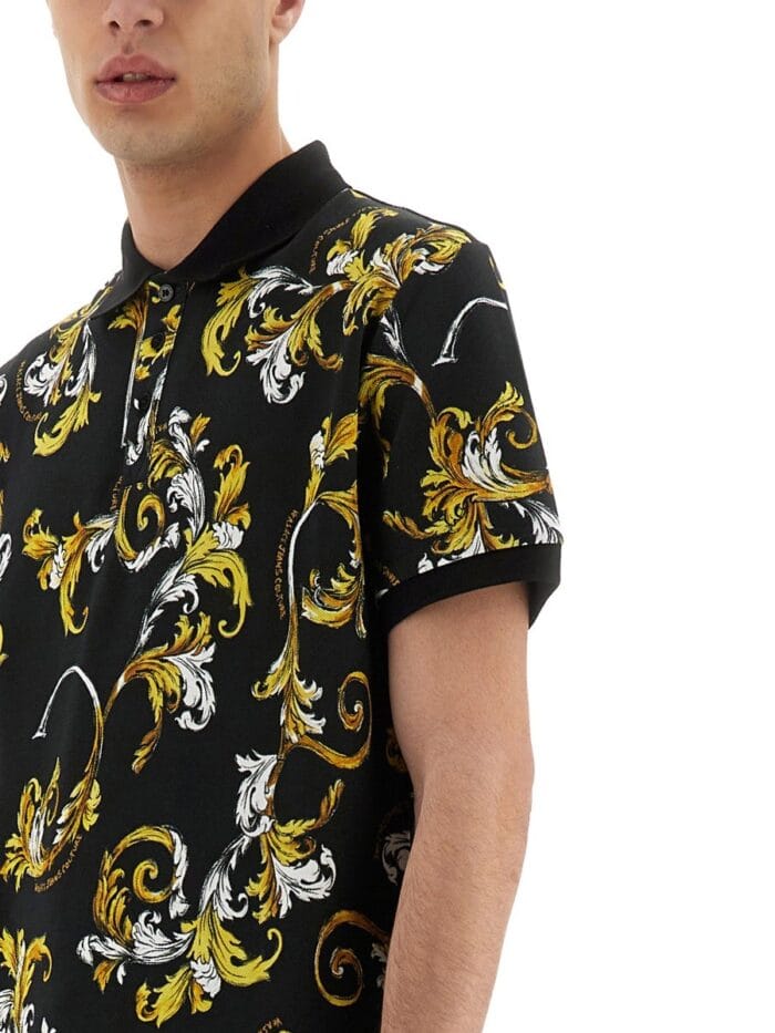 Versace Jeans Couture POLO OUTLINE BAROQUE