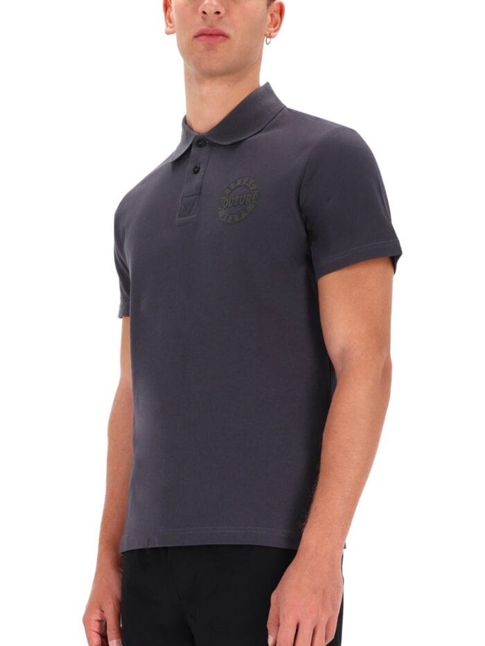 versace jeans couture polo with logo Versace Jeans Couture POLO WITH LOGO
