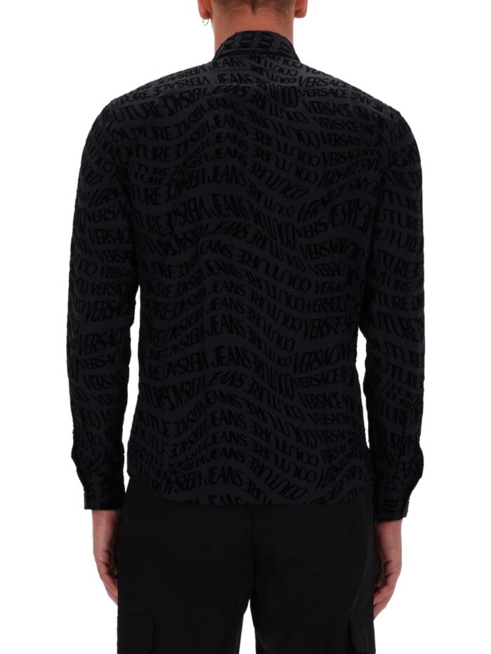 versace jeans couture printed shirt Versace Jeans Couture PRINTED SHIRT
