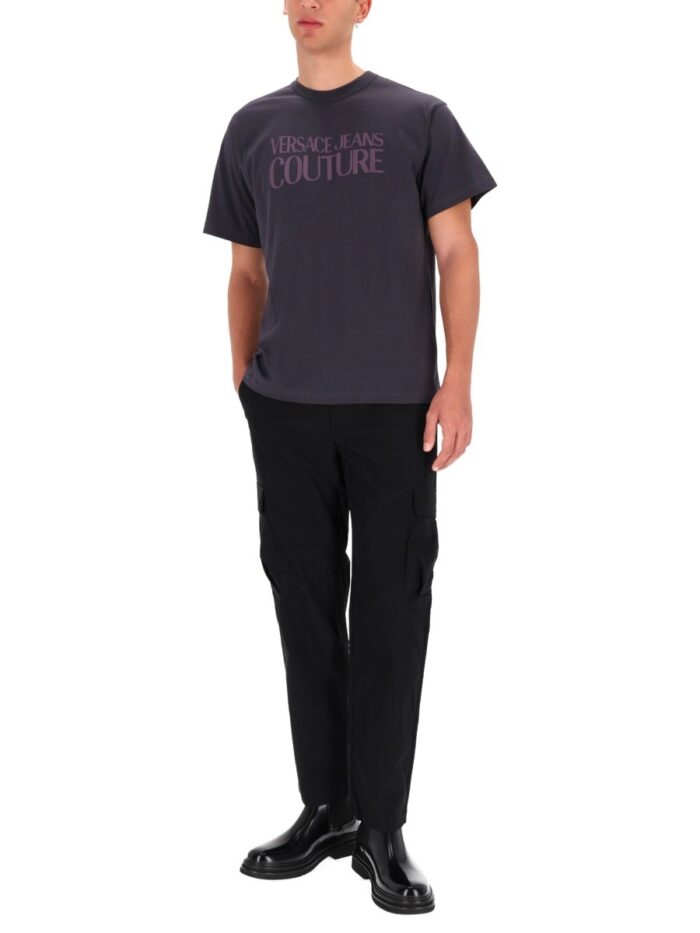 versace jeans couture regular fit t shirt Versace Jeans Couture REGULAR FIT T-SHIRT