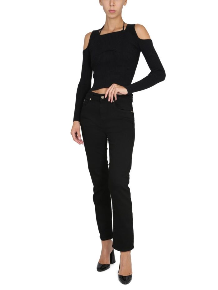 Versace Jeans Couture SHIRT WITH BARE SHOULDERS
