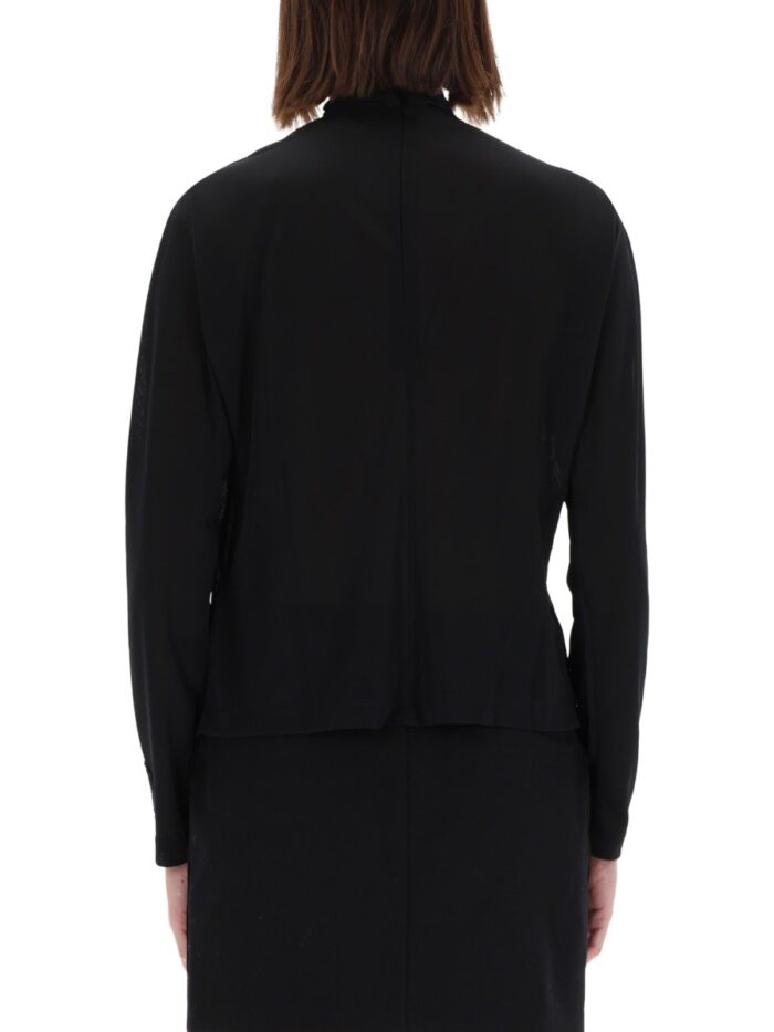 Versace Jeans Couture SHIRT WITH DRAPED COLLAR
