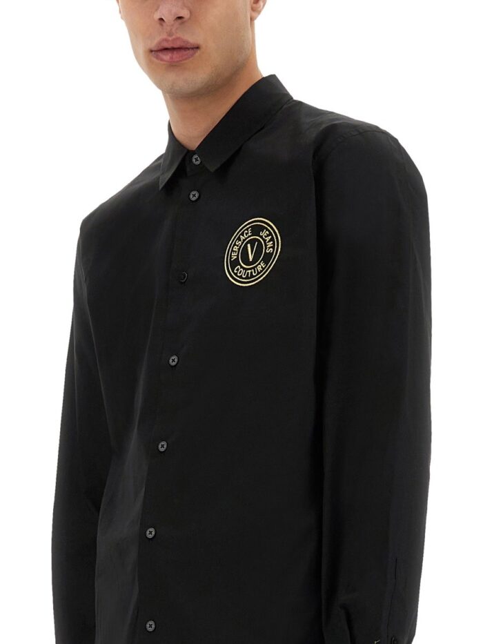 Versace Jeans Couture SHIRT WITH V-EMBLEM