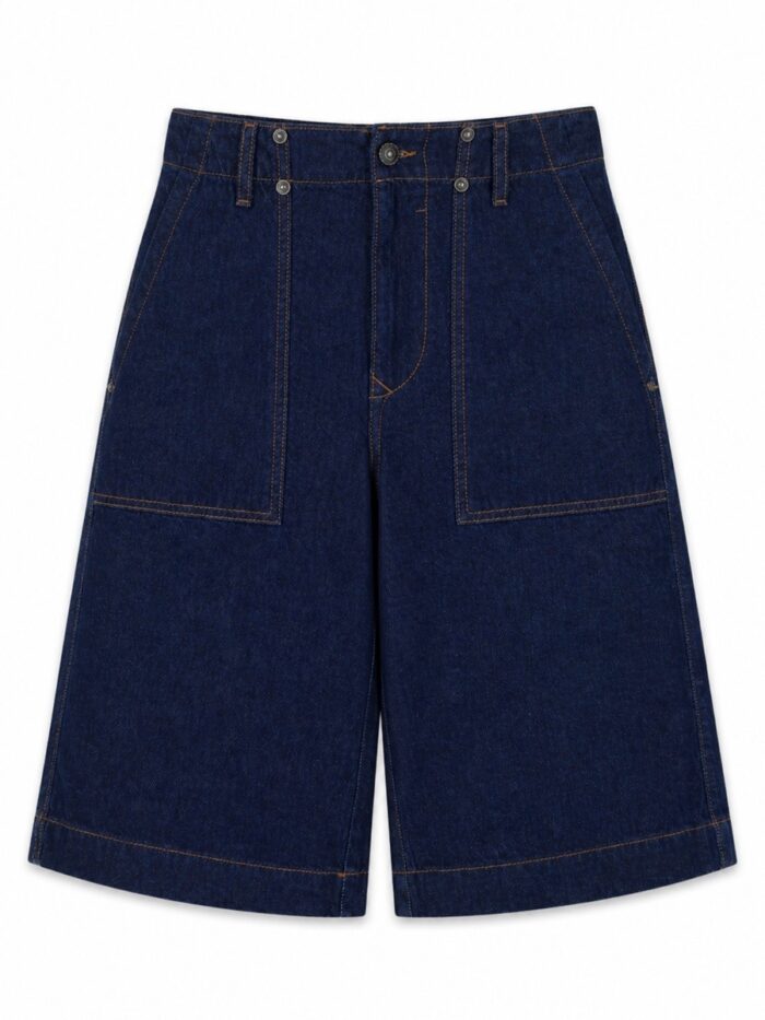 Versace Jeans Couture SHORTS IN DENIM DI COTONE