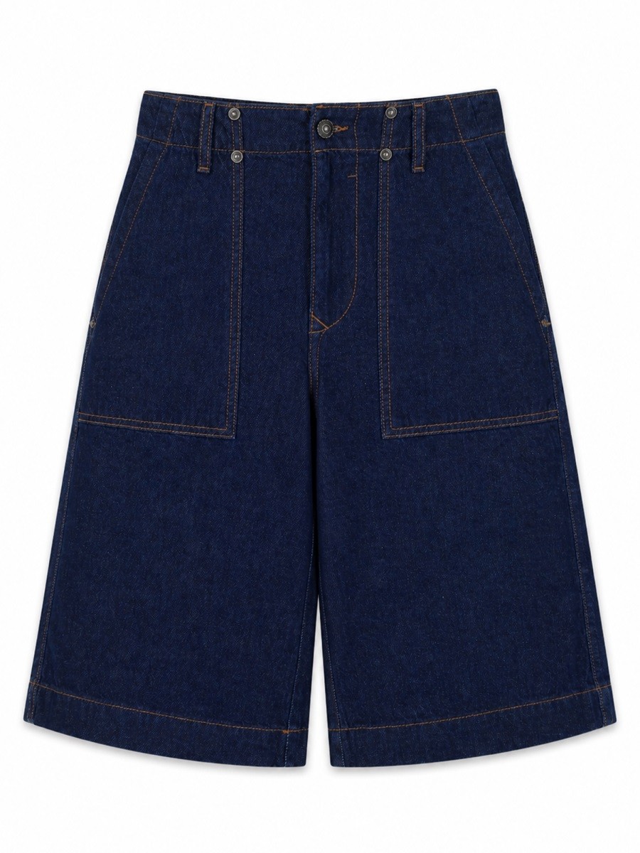 Versace Jeans Couture SHORTS IN DENIM DI COTONE