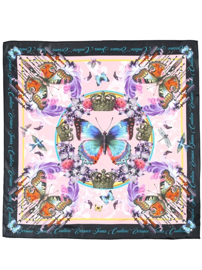 versace jeans couture silk scarf Versace Jeans Couture SILK SCARF