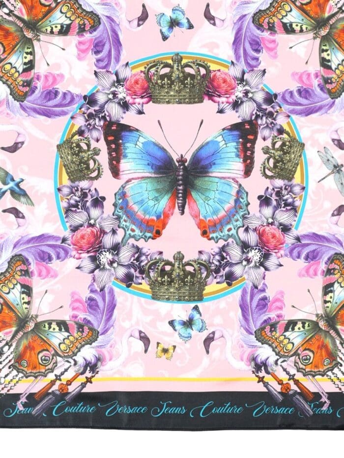 versace jeans couture silk scarf Versace Jeans Couture SILK SCARF