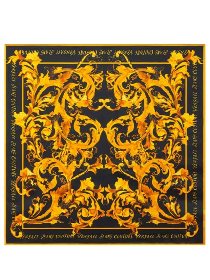 versace jeans couture silk scarf Versace Jeans Couture SILK SCARF