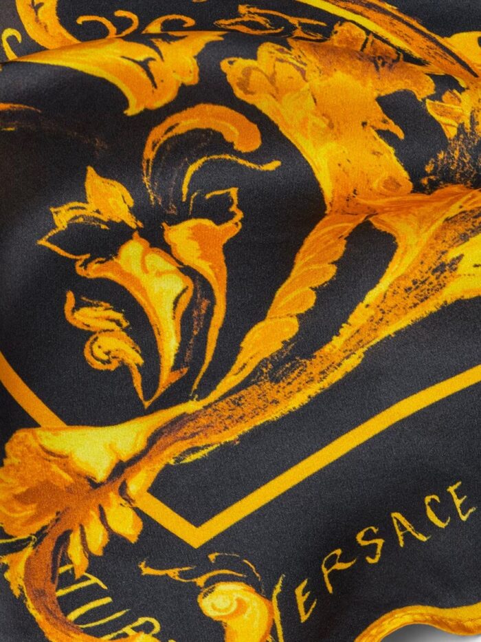versace jeans couture silk scarf Versace Jeans Couture SILK SCARF