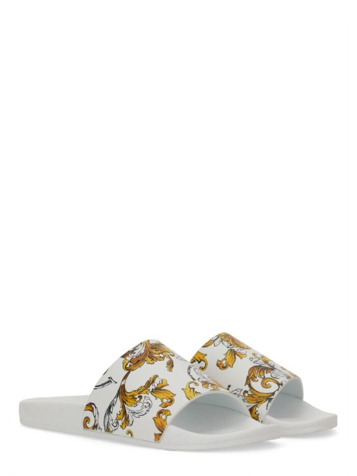 Versace Jeans Couture SLIDE SANDAL WITH LOGO