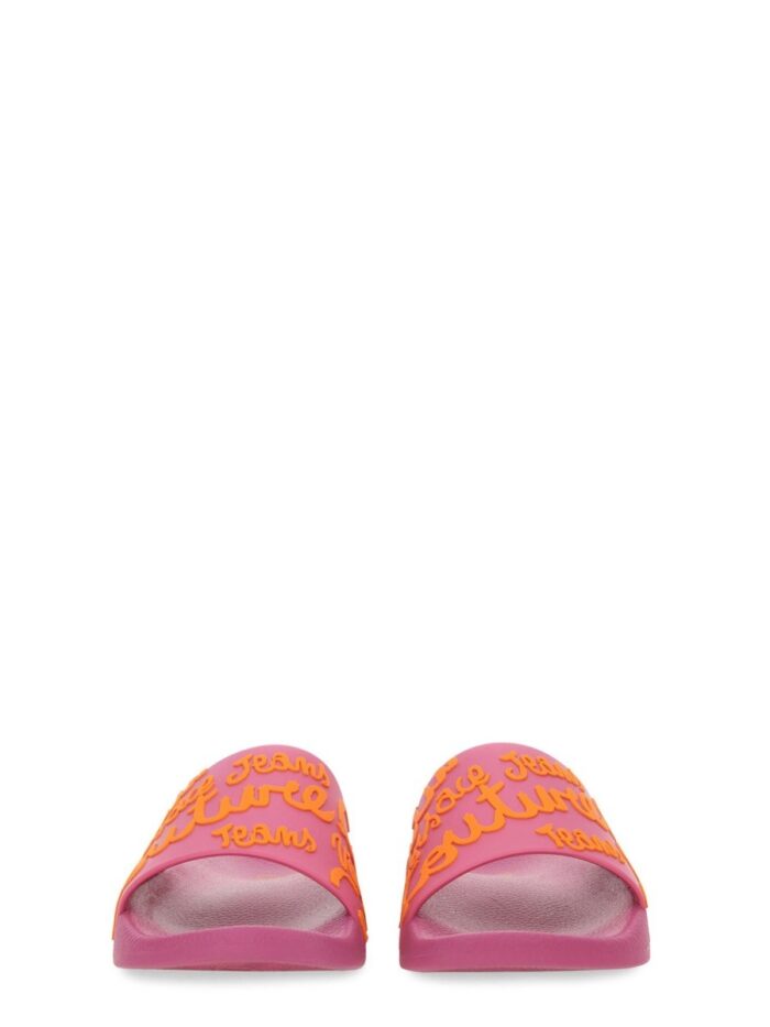 Versace Jeans Couture SLIDE SANDAL WITH LOGO