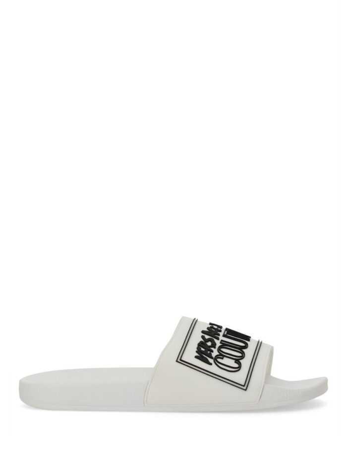 Versace Jeans Couture SLIDE SANDAL WITH LOGO