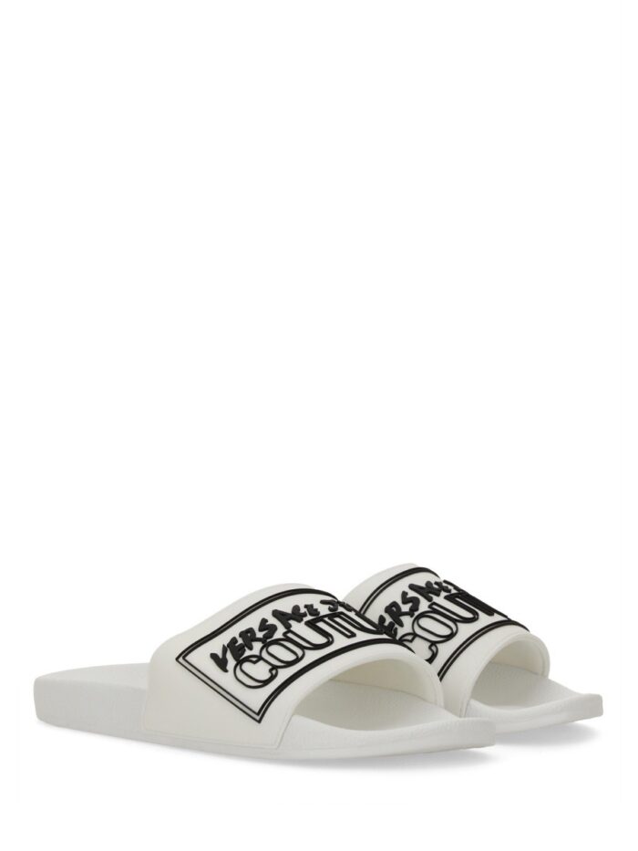 Versace Jeans Couture SLIDE SANDAL WITH LOGO
