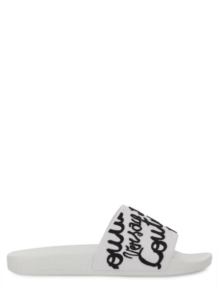 Versace Jeans Couture SLIDE SANDAL WITH LOGO