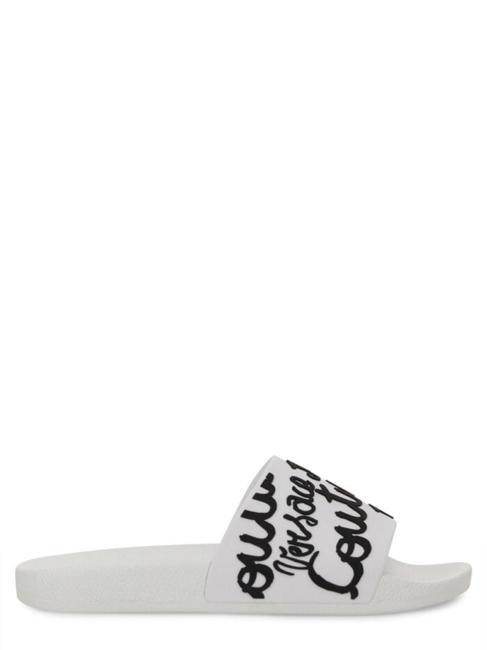 Versace Jeans Couture SLIDE SANDAL WITH LOGO