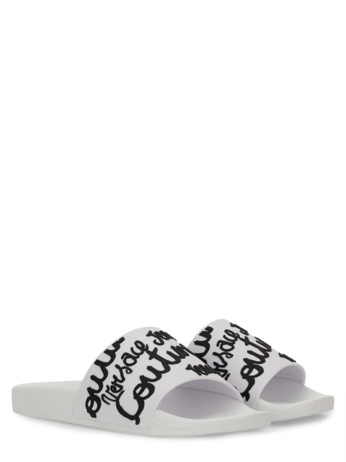 Versace Jeans Couture SLIDE SANDAL WITH LOGO