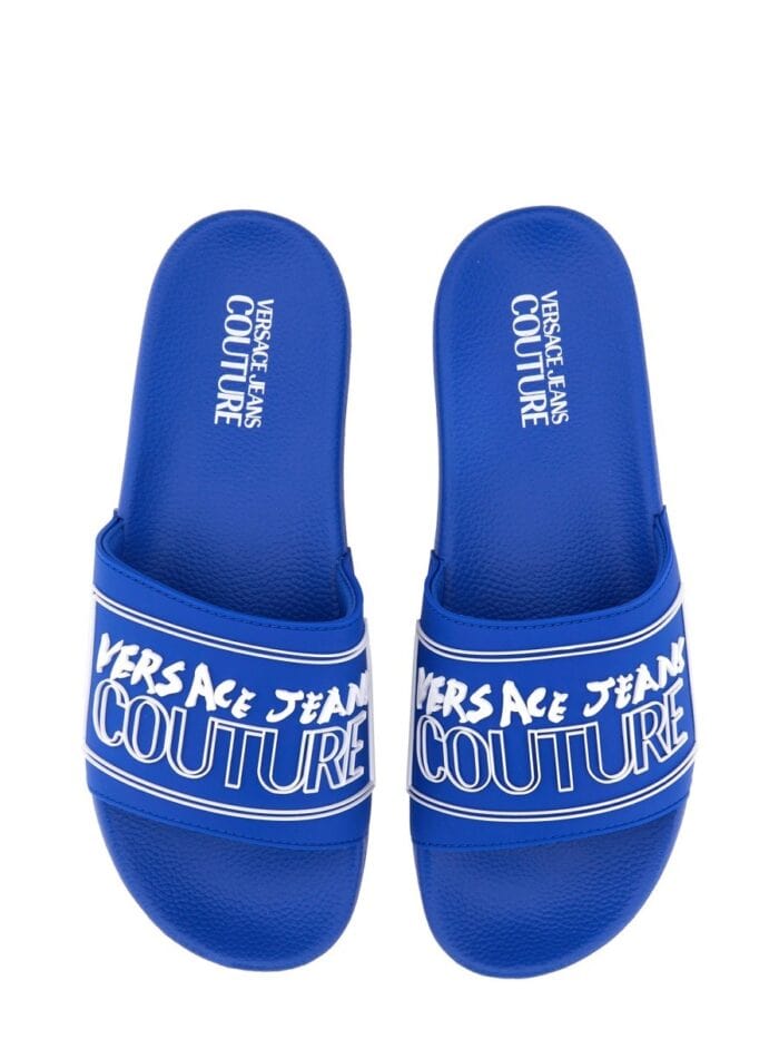 Versace Jeans Couture SLIDE SANDAL WITH LOGO
