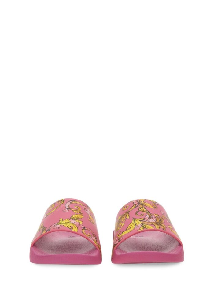 Versace Jeans Couture SLIDE SANDAL WITH LOGO