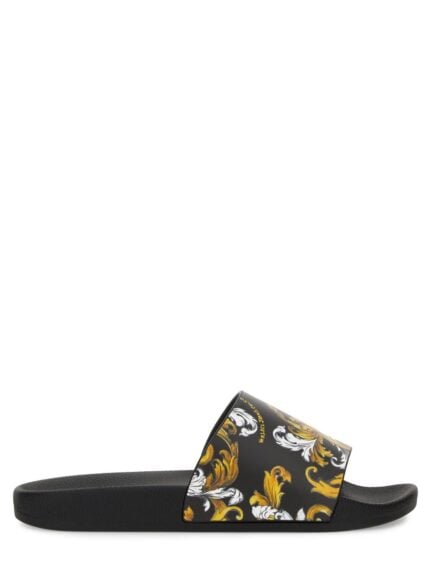 Versace Jeans Couture SLIDE SANDAL WITH LOGO