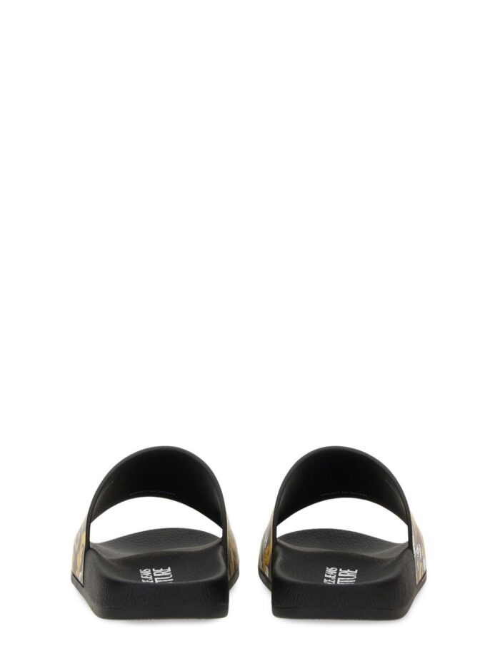 Versace Jeans Couture SLIDE SANDAL WITH LOGO