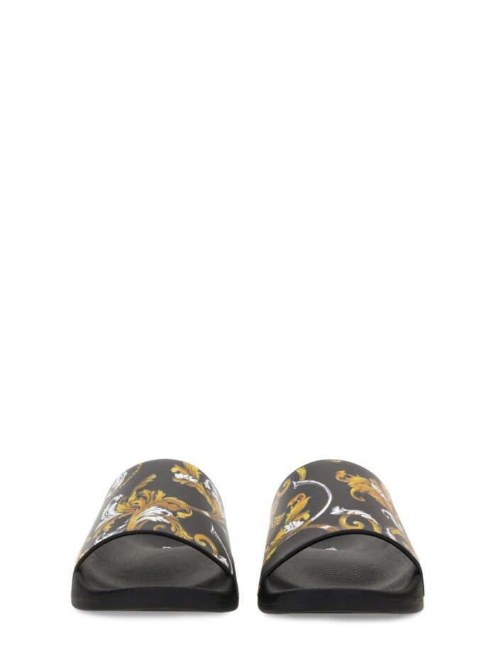 Versace Jeans Couture SLIDE SANDAL WITH LOGO