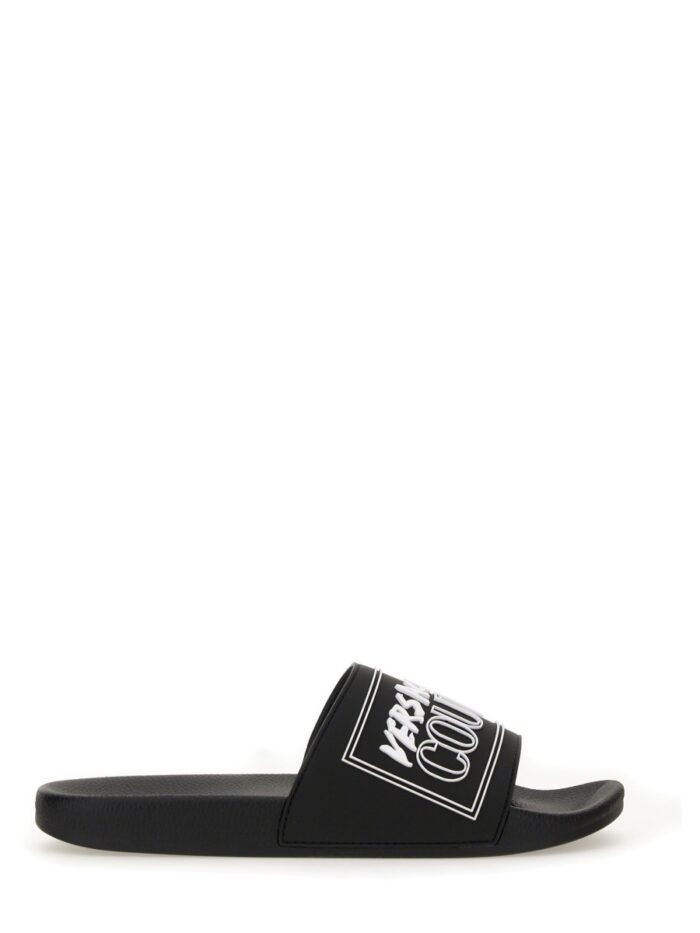 Versace Jeans Couture SLIDE SANDAL WITH LOGO