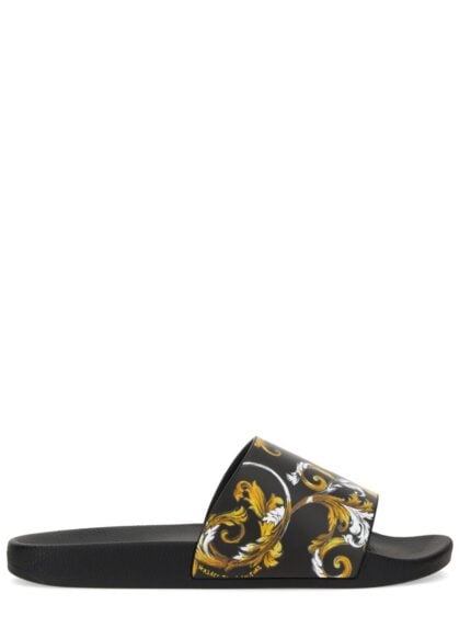 Versace Jeans Couture SLIDE SANDAL WITH LOGO