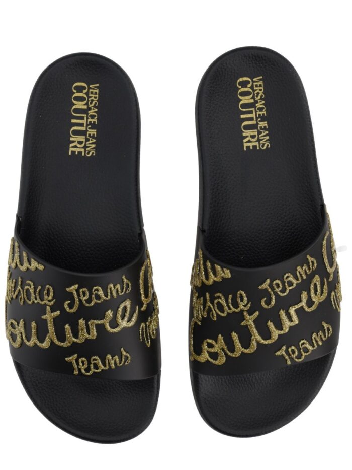 Versace Jeans Couture SLIDES WITH LOGO