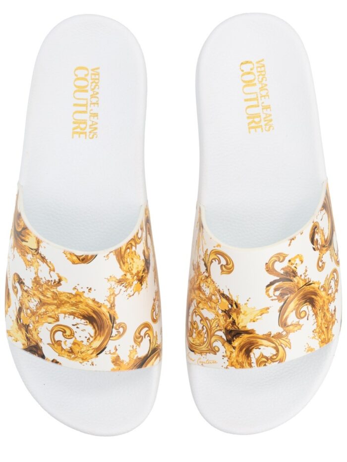 Versace Jeans Couture SLIDES WITH PRINT