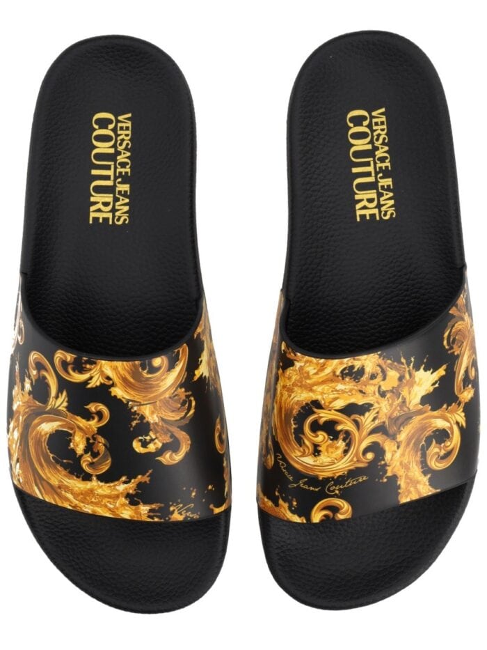 Versace Jeans Couture SLIDES WITH PRINT
