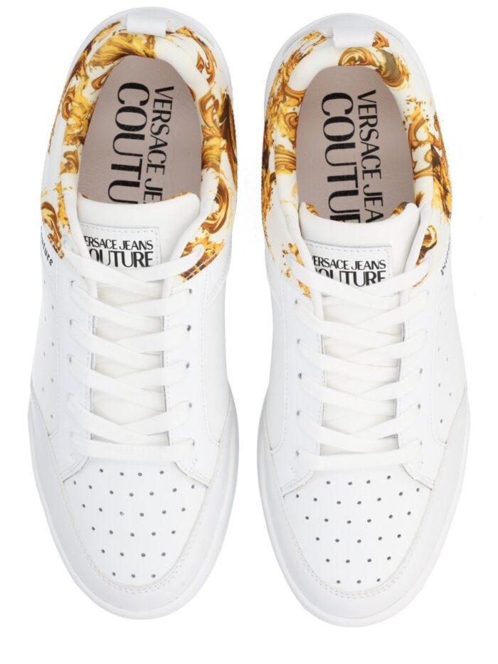 Versace Jeans Couture SNEAKER CON LOGO E MOTIVO "WEAVE"