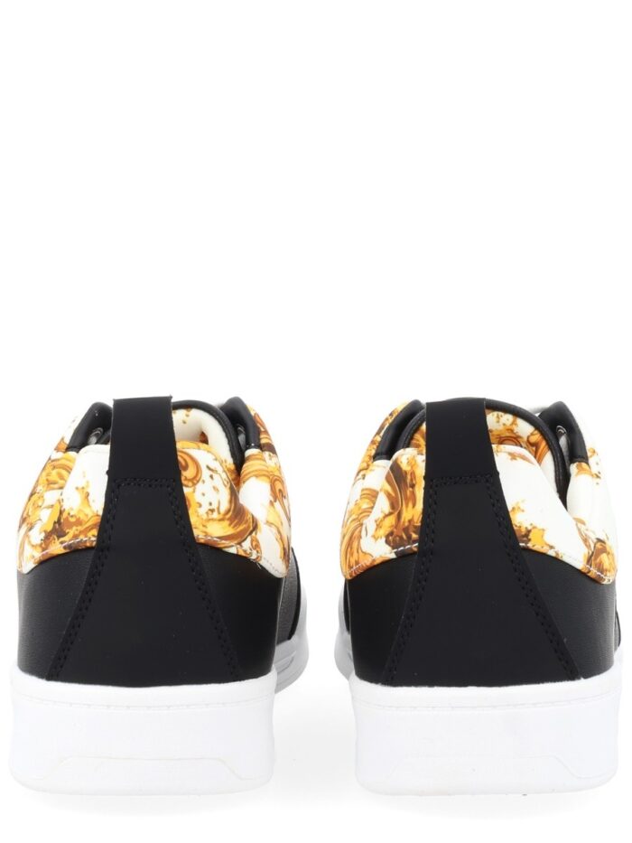 Versace Jeans Couture SNEAKER CON LOGO E MOTIVO "WEAVE"