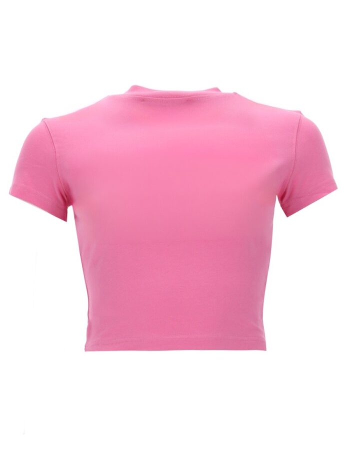 Versace Jeans Couture T-SHIRT CON LOGO GLITTERATO