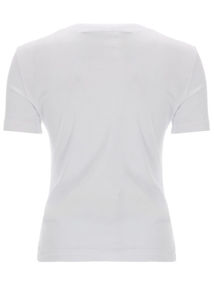 Versace Jeans Couture T-SHIRT CON LOGO GLITTERATO