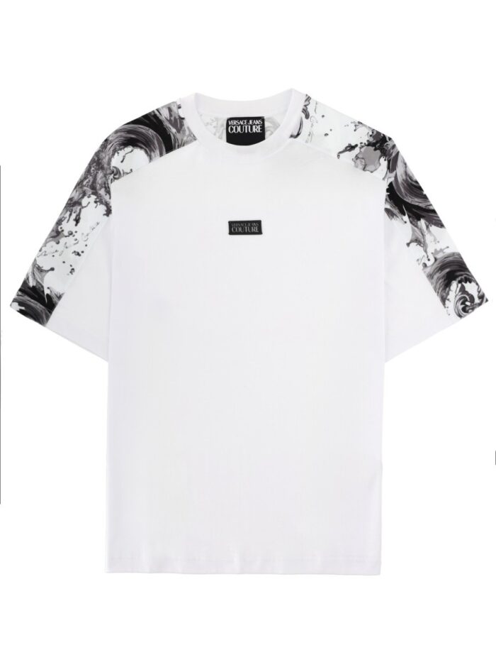 Versace Jeans Couture T-SHIRT CON PLACCA LOGO