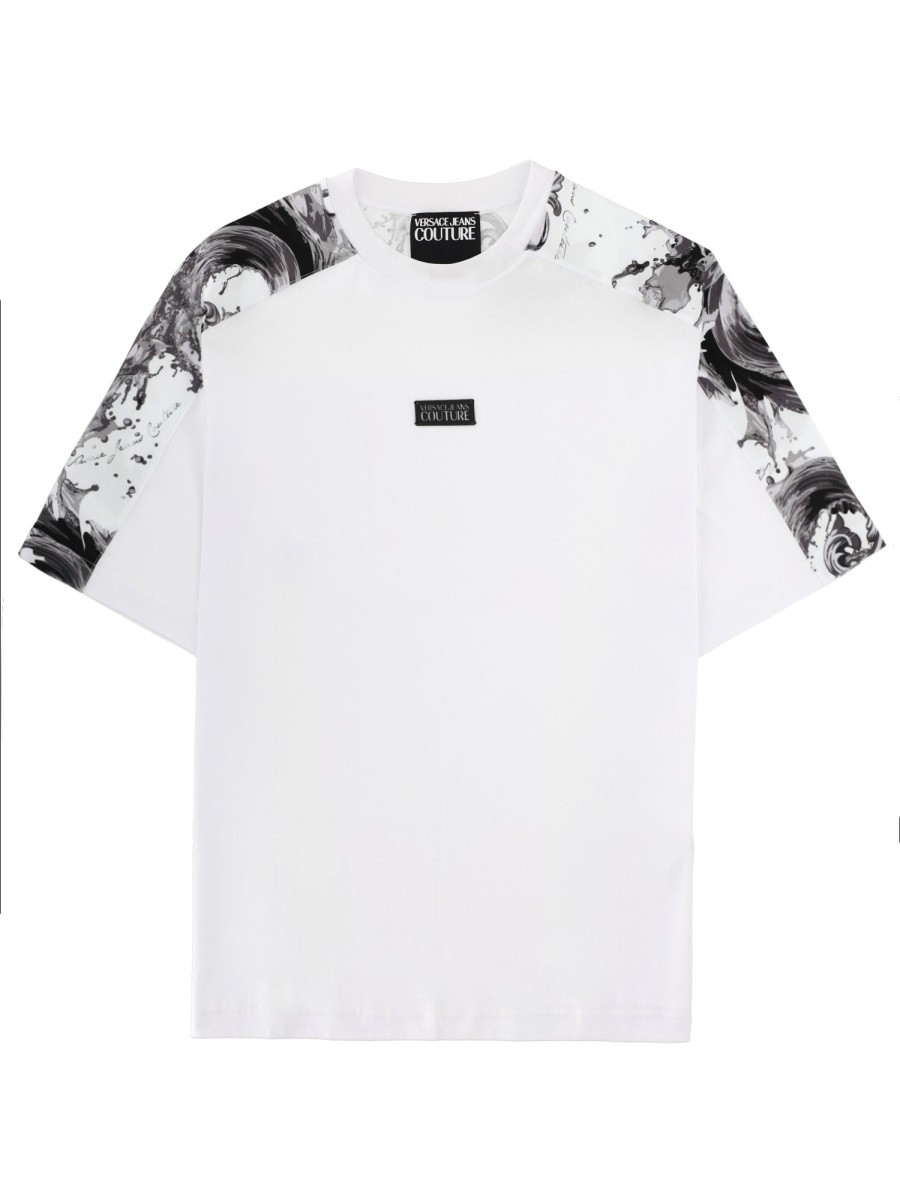 Versace Jeans Couture T-SHIRT CON PLACCA LOGO